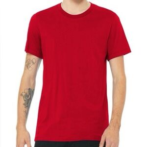 Bella Canvas Vibrant Red Unisex Tee
